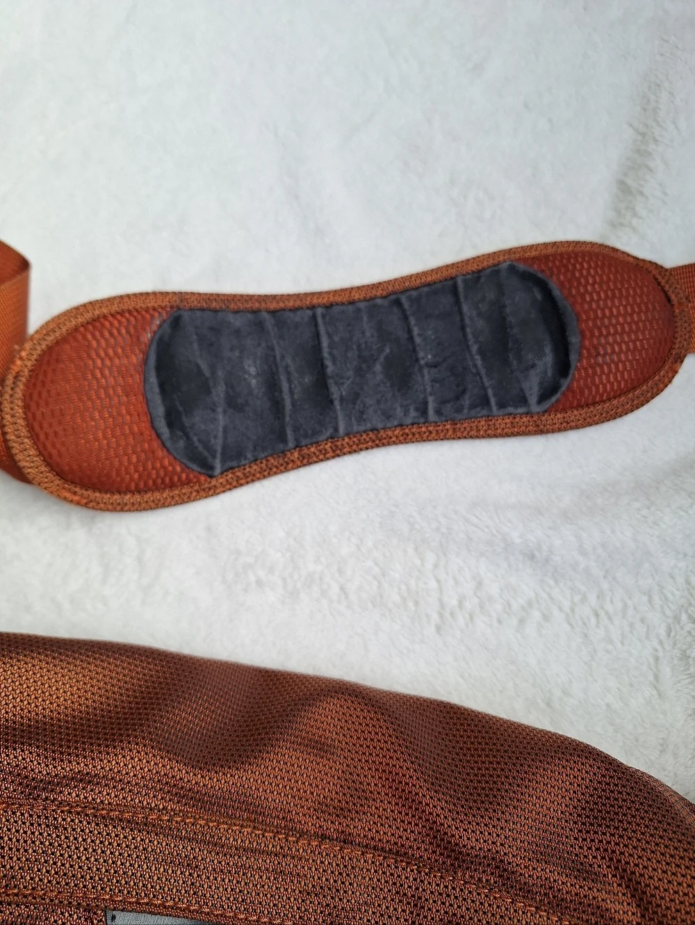 Tumi T-Tech Laptop Messenger Bag - Orange Flame Ballistic Nylon Used